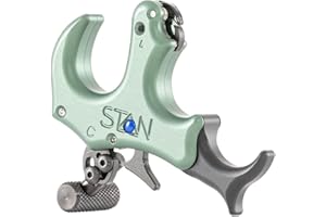 Stan OnneX Clicker Thumb Bow Release Aid for Archery & Hunting - Adjustable, DLC-Coated Resistant Internals, Smooth Action, Click-Feedback System, Modular 3 or 4 Finger Fit