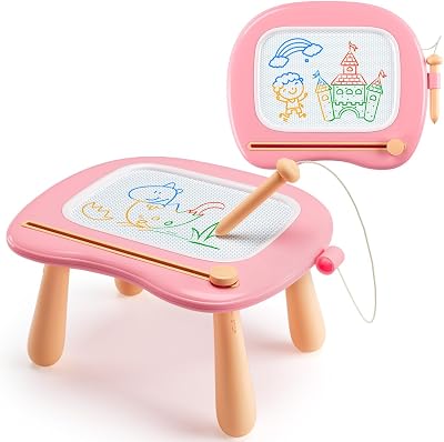 SYHLN Magnetic Drawing Board for 1 2 3 Year Old Girls Educational Toy
