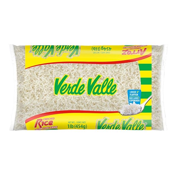 VERDE VALLE LONG GRAIN WHITE RICE BAG 1LB...
