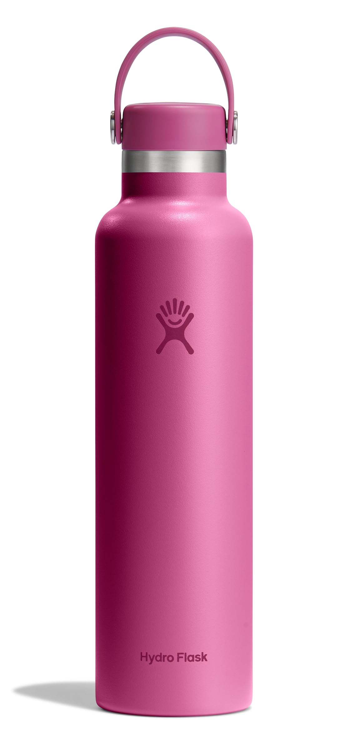 Hydro Flask Water Bottle - Insulated Stainless Steel - Non Spill, Leakproof in 24 Oz Reef Pink Image