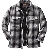 Legendary Whitetails Men's The Outdoorsman Buffalo Jacket Ombre Plaid Large