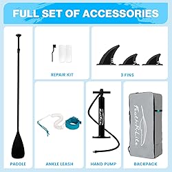 FEATH-R-LITE Inflatable Stand Up Paddle Board