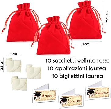 Gicaprice Sacchetti Porta Confetti Laurea 10 Pezzi Bigliettini Bomboniera Laurea 10 Pezzi Libro Amazon It Giochi E Giocattoli