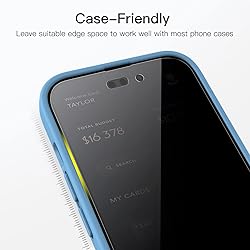JETech Privacy Full Coverage Screen Protector for