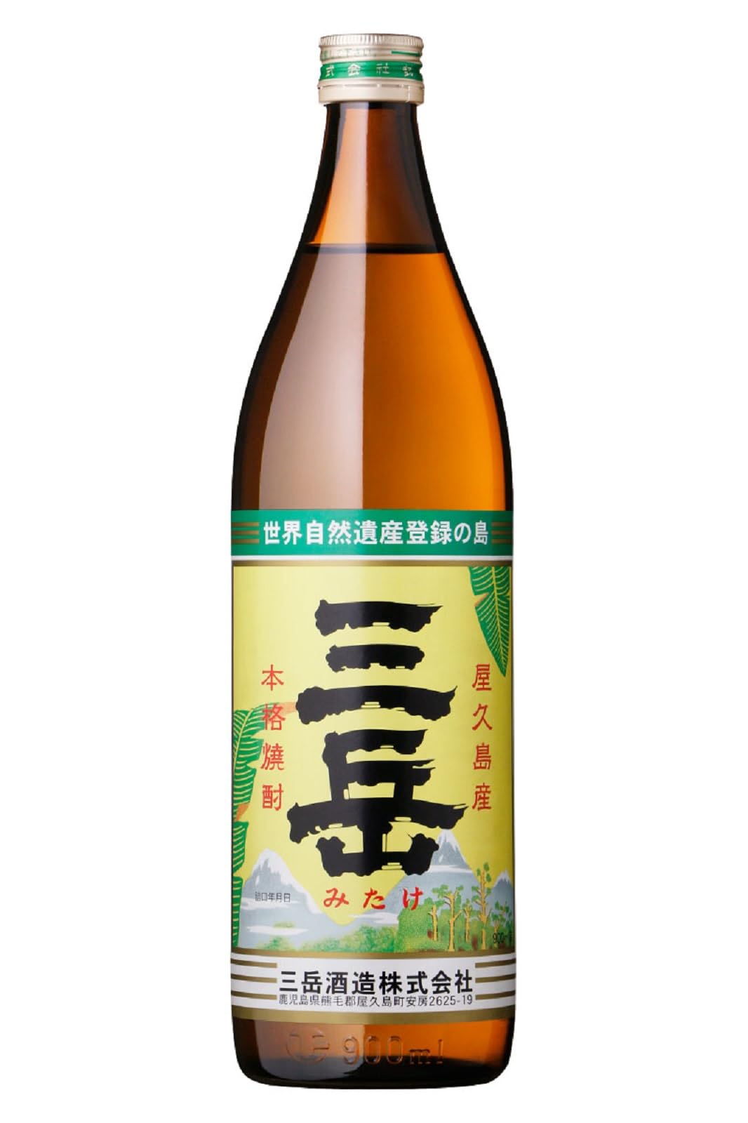 三岳 芋焼酎 本格焼酎 瓶 25度 900ml商品画像