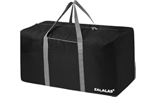 ZALALAS Travel Duffle Bag,96L Extra Large Duffel Bag Lightweight,Waterproof Duffel Bag for Men Women,Black, Black, Black 96L,