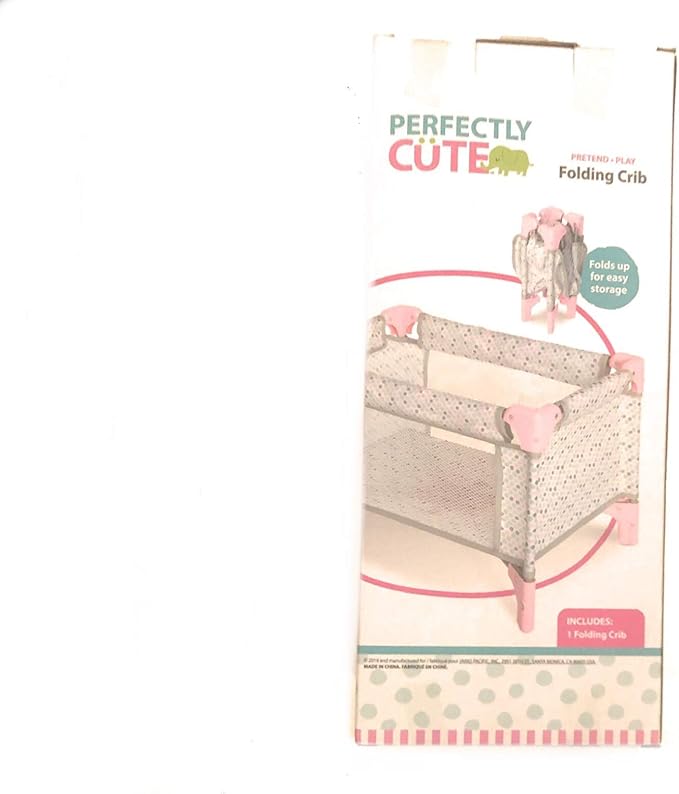 baby doll folding crib