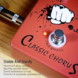 JOYO Chorus Pedal Crisp & Transparent Chorus Full
