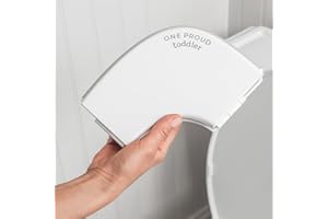 One Proud Toddler Premium Travel Potty Seat – Compact, Non-Slip, Made in USA Seat, No-Pinch Locking ...