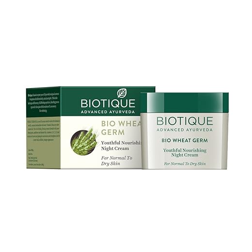 Biotique Bio Wheat Germ FIRMING FACE and BODY NIGHT CREAM