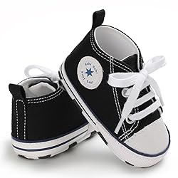 KKIIDDSS Unisex Baby Girls Boys Canvas High-top