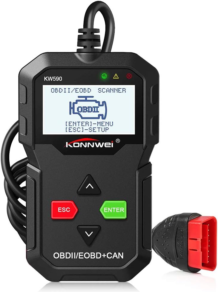 ZOTO OBD2 Scanner, OBD2 Reader Car Diagnostic Scanner Engine Fault Code Reader CAN Scan Tool