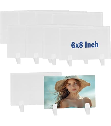 WANZELONYO Sublimation Glass Photo Blanks 4x6 Inch 1