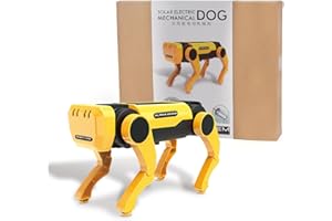 KEJIH Robot Dog Toys - Solar Robot Toys for Kids,Science Educational Toys Science Kits Robotics Kit,DIY Learning Educational Robot Kit Birthday Gift for Kids Boys Girls