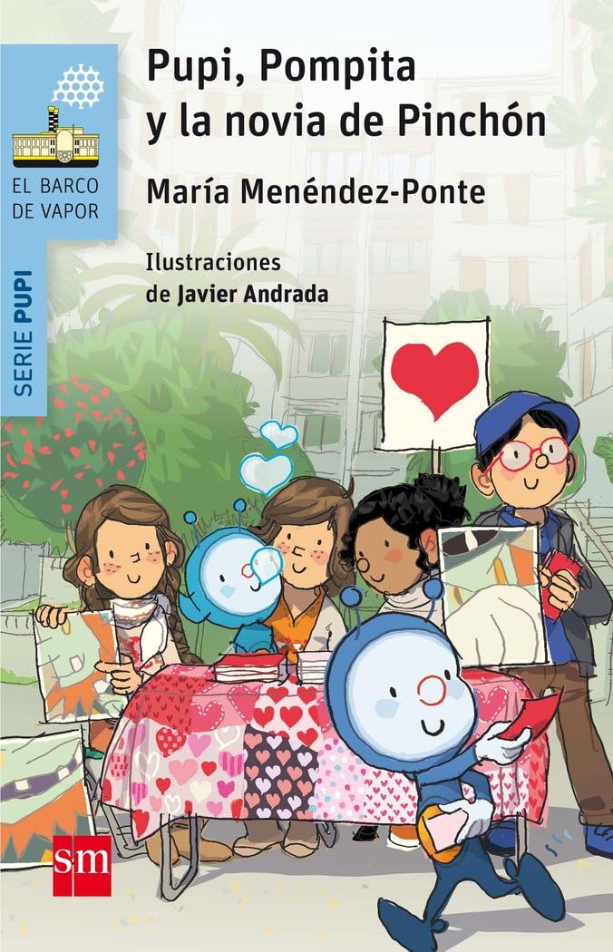 Portada de Pupi, Pompita y la novia de Pinchón: 5 (El Barco de Vapor Azul)