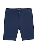 Nautica Boys' Little Solid Flat Front Short, La