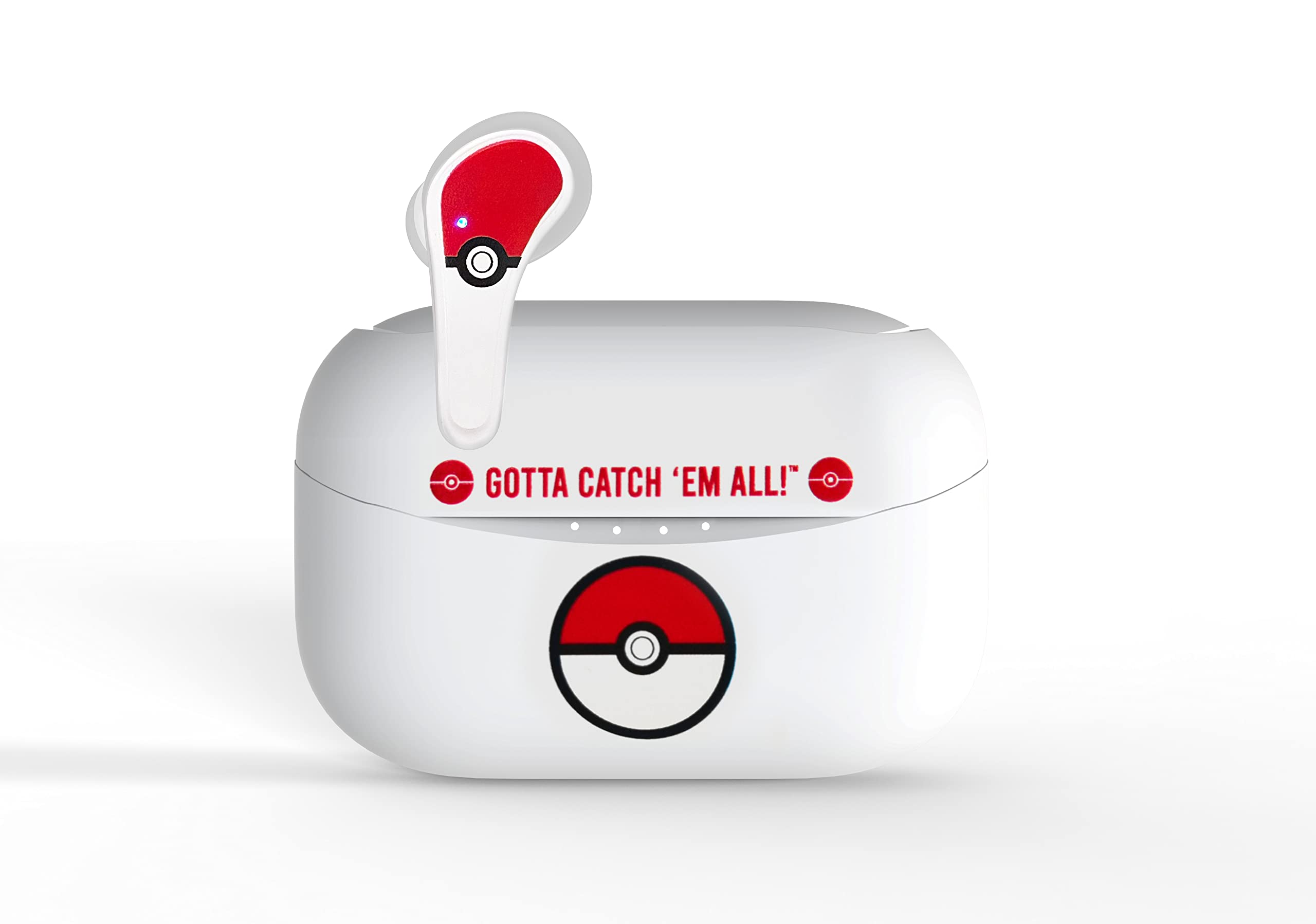 OTL Technologies PK0860 Pokemon Poke Ball TWS Wireless Earphones with Charging Case