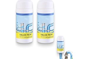 JUVHOT 2025 Upgrade Sink and Drain Cleaner, Powerful Sink Drain Cleaner, Multi-functional Drains Cleaners Fast Foaming for Kitchen Toilet Pipeline Quick Cleaning Tool (2PCS)