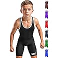 Exxact Sports Youth Wrestling Singlet For Boys, Premium Powerlifting Singlet, Kids Wrestling Singlets For Training