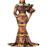 African Traditional Dresses for Women Party Dashiki Long Robe Dress Elegant African Lady Evening Gown Dresses