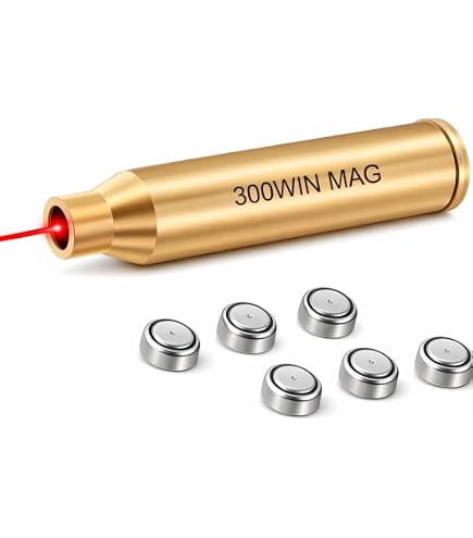 Amazon.com: GlobalPioneer RED Laser 300 Win MAG Bore Sight