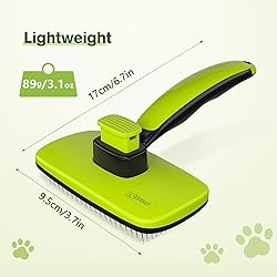 Pecute Self-Cleaning Slicker Brush for
