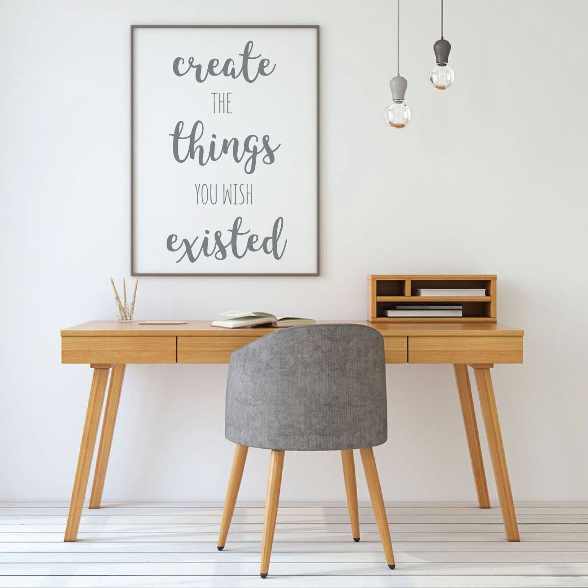 Amazon Com Inspirational Wall Decal Create The Things You