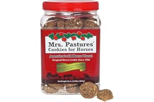 Tack Shack of Ocala Mrs. Pastures Cookies, Horse Treats, Mrs.Pastures Horse Treats, Horse Cookies, Mrs.Pastures Horse Cookies, Treats for Horses (2.0lbs, Original Cookie)