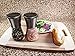 SKEMIX Salt and Pepper Grinder Set - These Glass Stainless Steel Mill/Shaker Grinders Are Perfect For Grinding Pink Himalayan Celtic Sea Salt n Black Pepper or Any Combined Kosher Combo of Spices