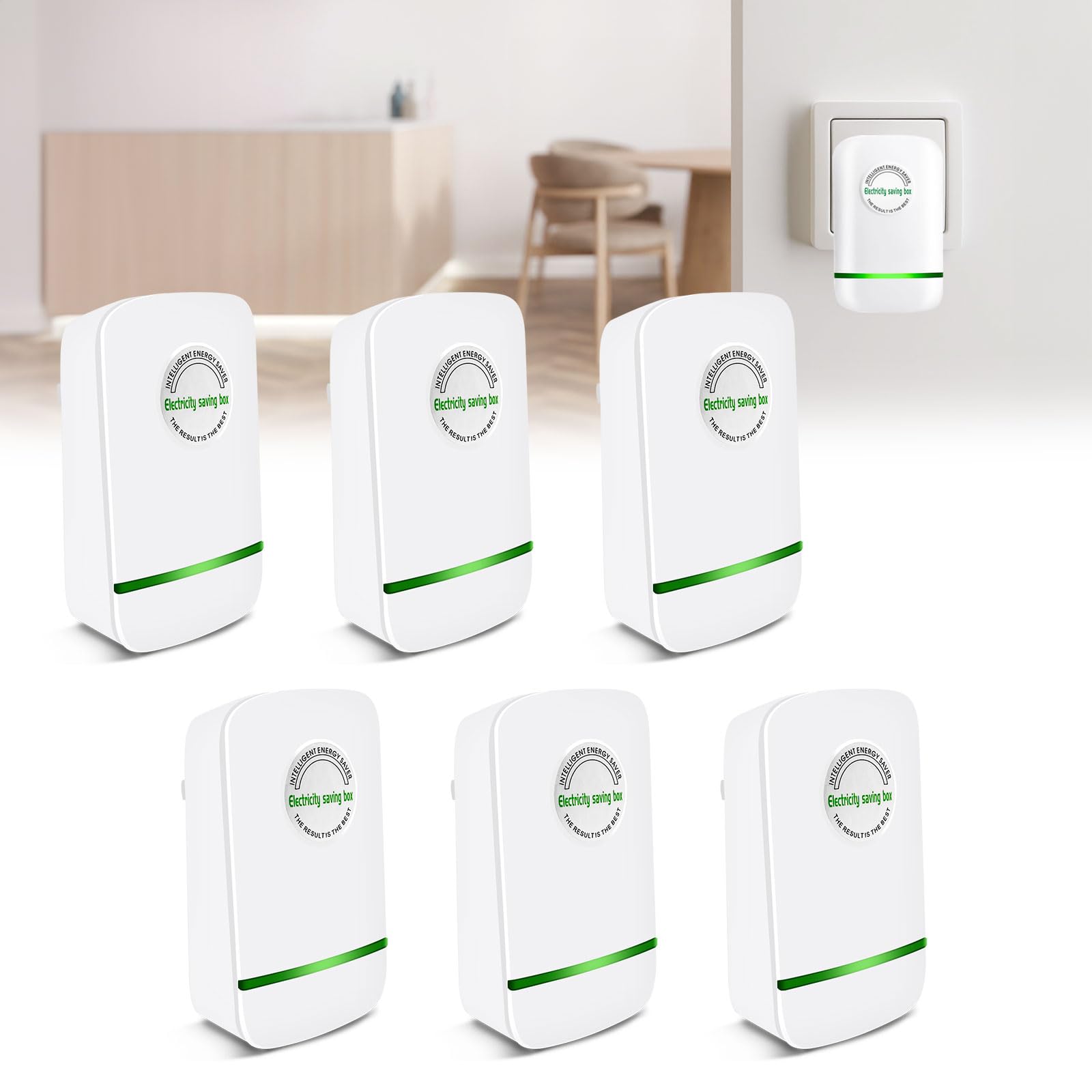 6 Pack Stop Watt Energy Saving Device, Pro Power