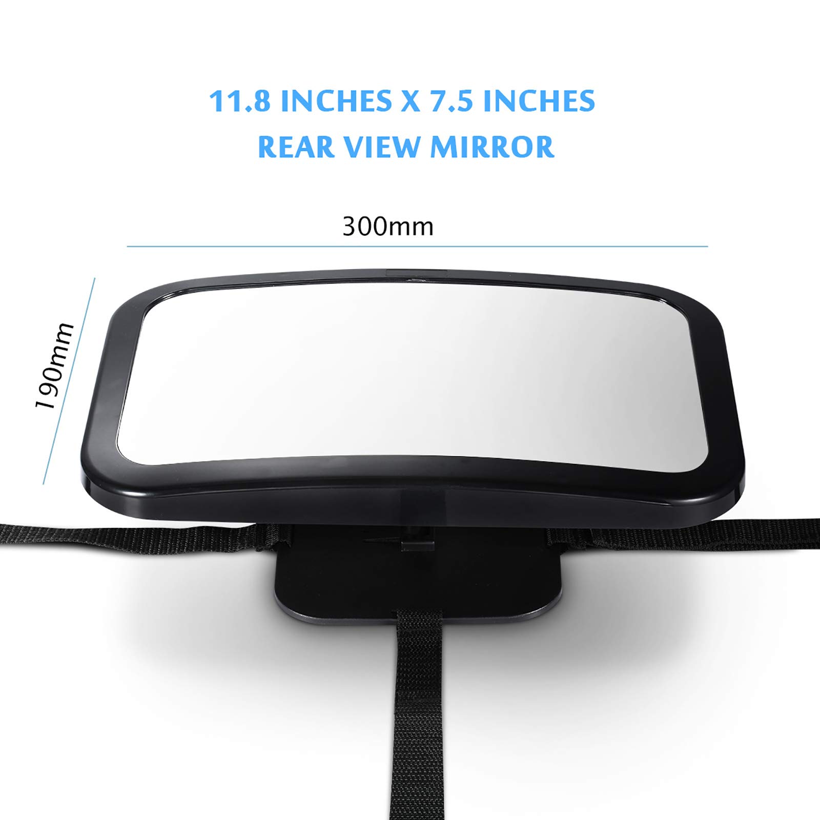Baby Car Mirror for Back Seat, OMORC (Upgraded Version) Rear View Car