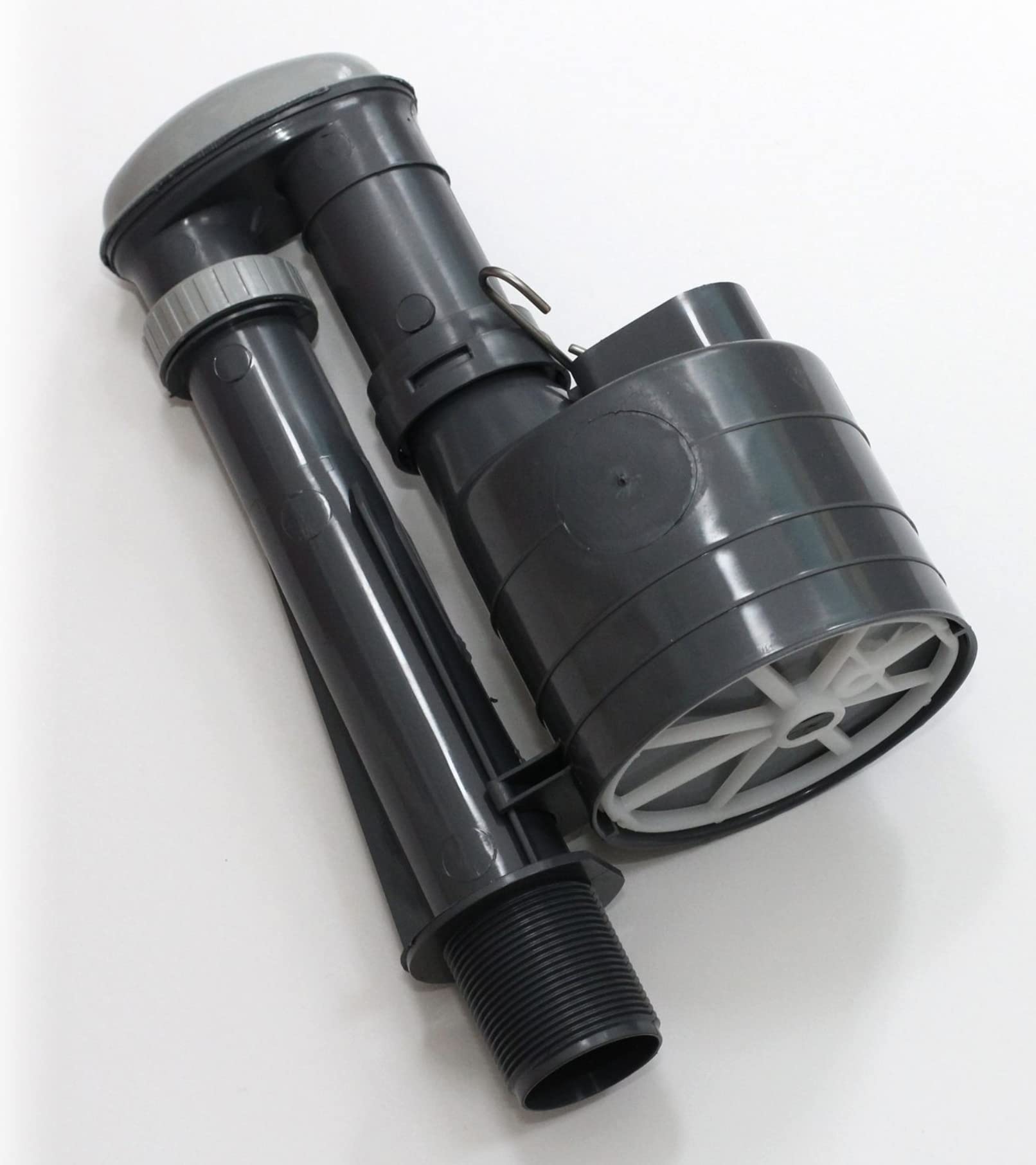 Wirquin DSY7125 Macdee Metro Rapid Round Siphon C-Link, Grey/White, 7.5/2.25-Inch