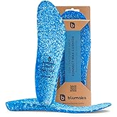 Blumaka Nonslip Athletic Insoles – High Cushion Stability Sport Insert, 93% of Pro Athletes Perform Better – Flat Feet, Plantar Fasciitis, Arch Support (Standard Fit, Men’s 10-10.5 | Women’s 11-11.5)