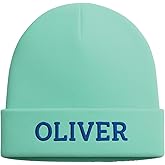 Custom Baby Beanie with Name - Personalized Hats for Girls or Boys - Embroidered Custom Hat 6-12 Months