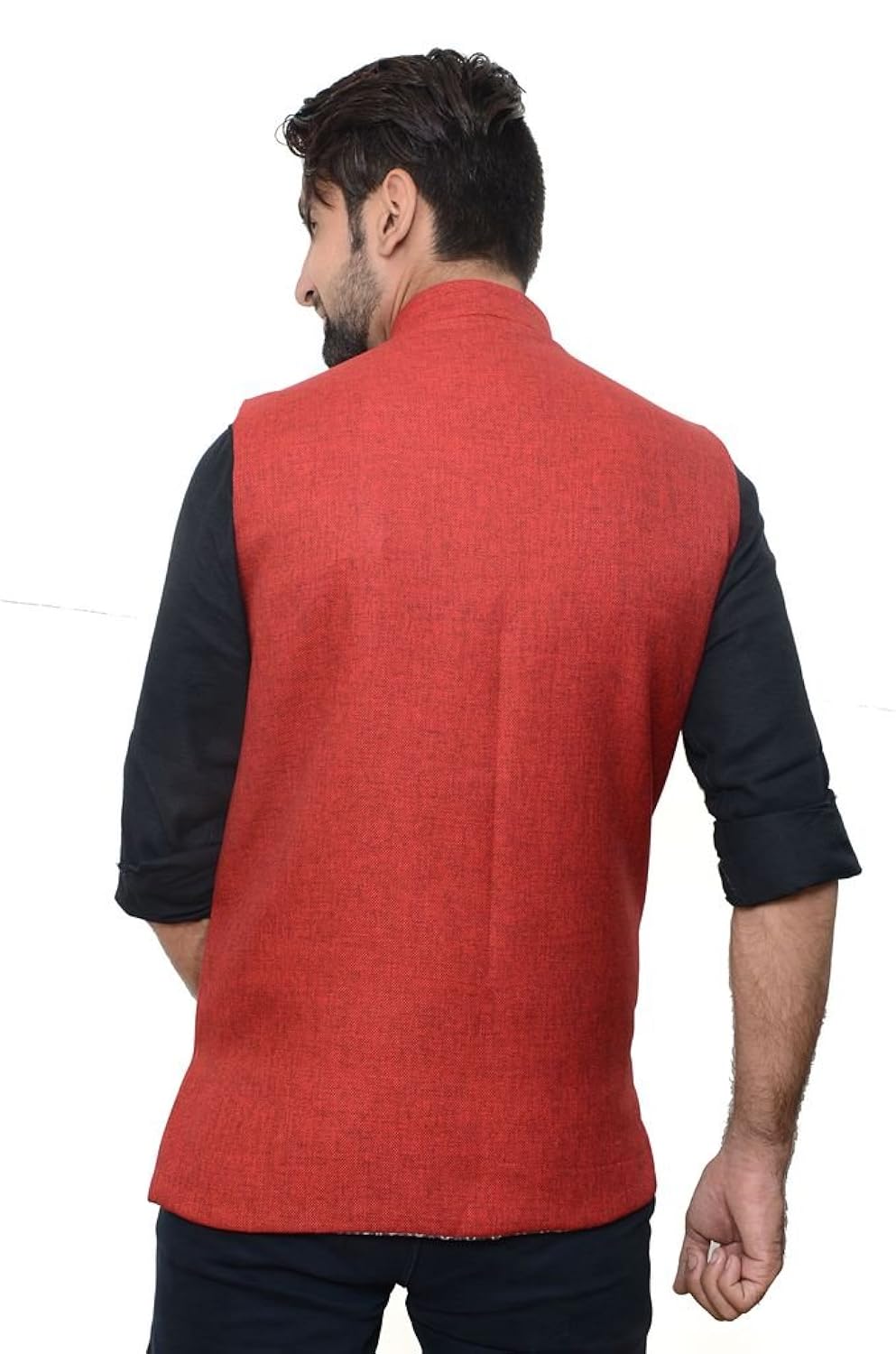 hartmann men's woven jackets_red