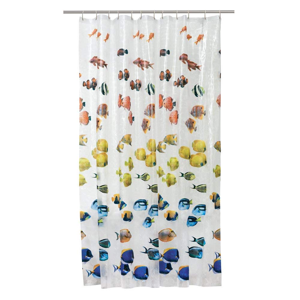 MAYTEX Photoreal New School Waterproof PEVA Shower Curtain LAVORIST