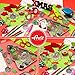 ARTIT Washi Tape Set | Special Christmas Edition | 33 feet Long, 0.6 inch Wide | 6 Decorative Rolls | Holiday Festive Masking Tapes | DIY Xmas Crafts, Greeting Cards, Tree Decorations, Gift Wrapping