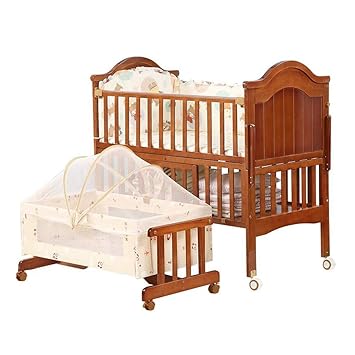 foldable wooden crib