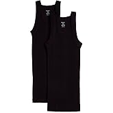 2(X) IST Mens Essential Cotton Square Cut Tank 2-Pack