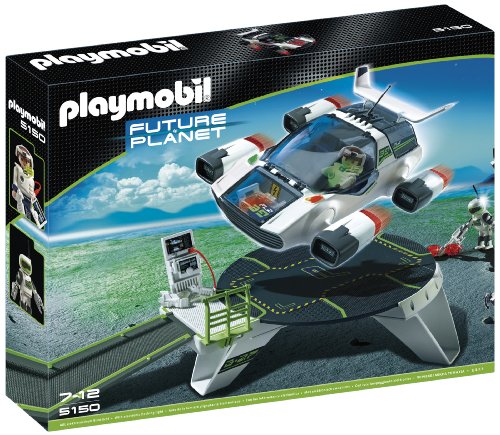 PLAYMOBIL E-Rangers Turbojet Construction Set with Launch Pad