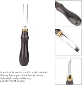 Yosoo Health Gear Leather Edge Beveler 10mm Skiving Tool for DIY Craft view 4