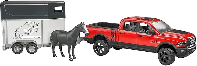 power wheels truck and horse trailer