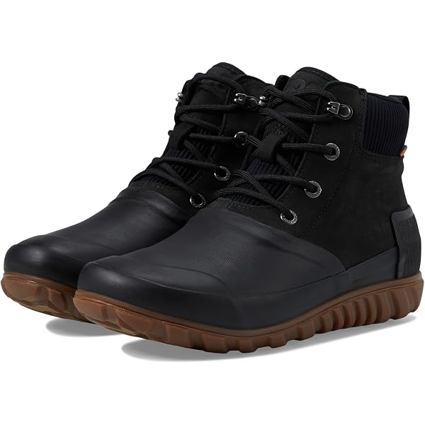 BOGS CASUAL LACE BLACK WATERPROOF WINTER BOOTS FOR MEN Size 8 BOGS CASUAL LACE BLACK WATERPROOF WINTER BOOTS FOR MEN Size  main image 3