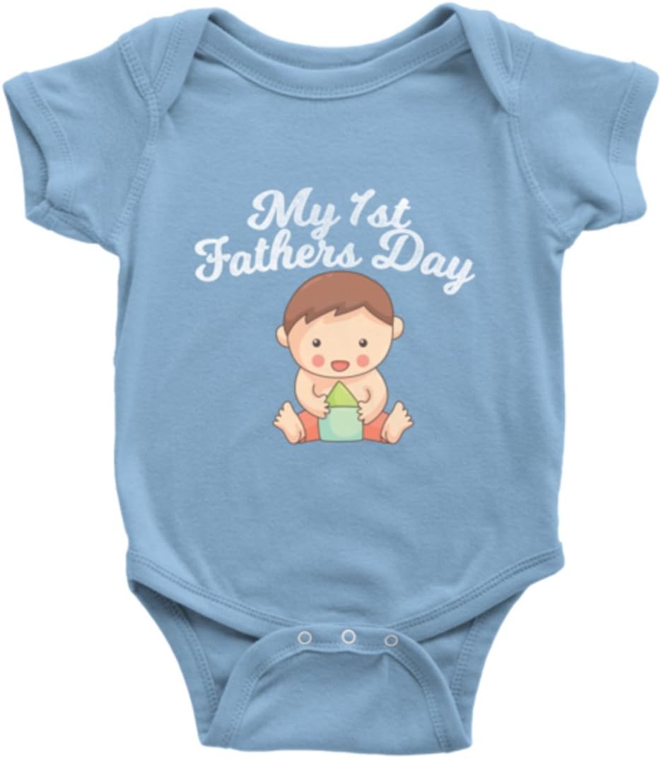 MY FIRST FATHERS DAY Baby Onesie