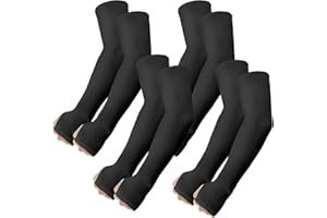 scenicamp UV Sun Protection Arm Sleeves for Women Men Cooling Compression Arm Sleeves with Thumb Hole for Running Driving