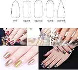 BREEZO 12PCS Professional Nail Files Double Sided 100/180 Grit Washable view 8