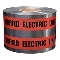 Presco Underground Detectable Tape: 3 in. x 1000