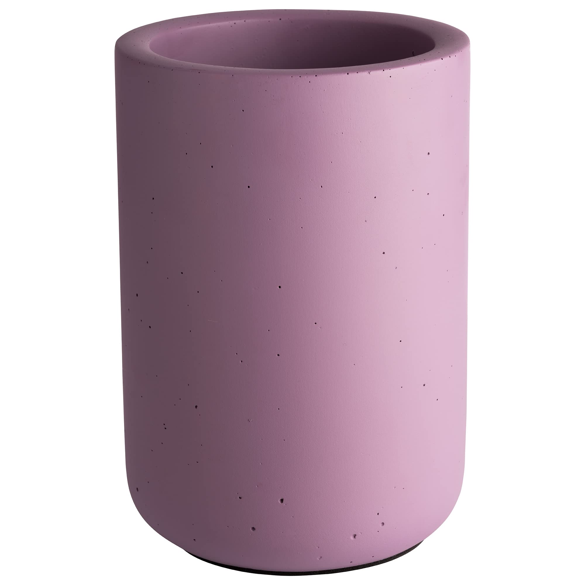 APS Concrete Bottle Cooler with Furniture-Friendly Underside for 0.7-1.5 Litre Bottles Diameter 12/10 cm, Height 19 cm, Lavender