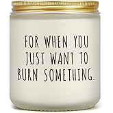 Relaxation Gifts for Women Men, Funny Calm Down Gifts for Friend Coworker Boss Mom Sister Work Bestie, Relaxing Gift for Birthday Christmas Retirement Graduation, Calming Lavender Scented Candle