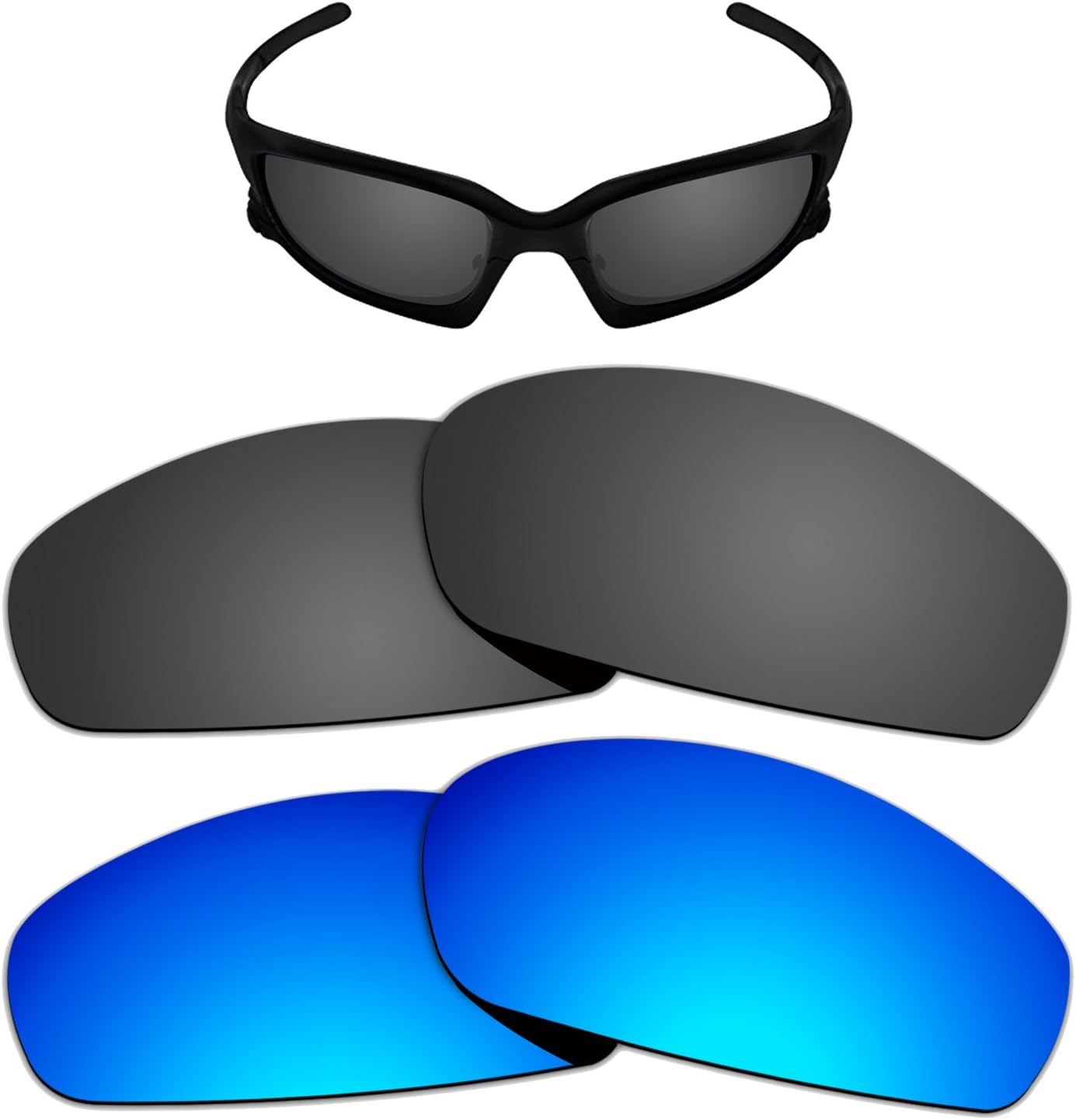 KygearAnti-fading Polarized Replacement Lenses for Oakley Split Jacket Sunglasses